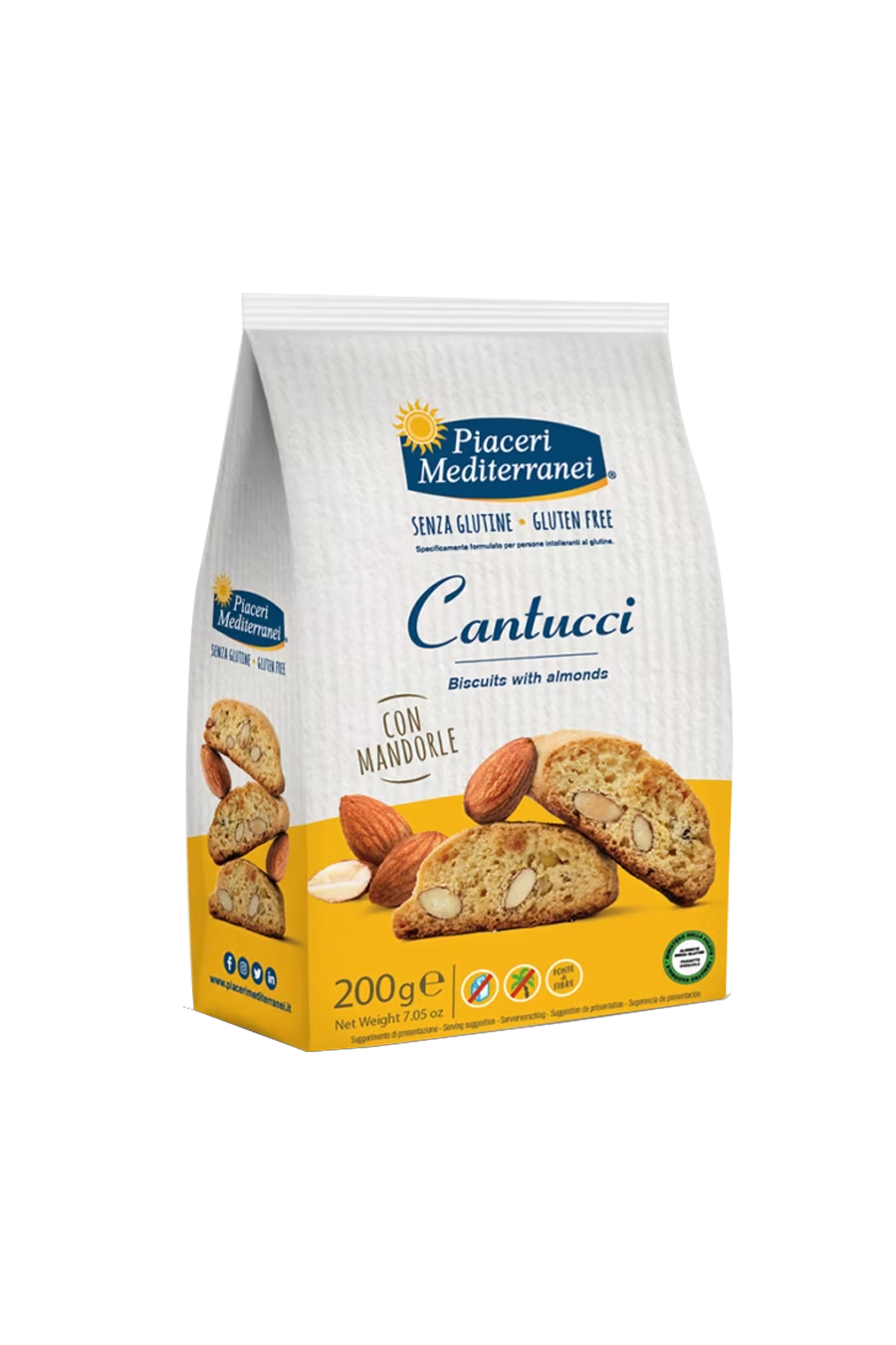 Piaceri Mediterranei - Cantucci alle mandorle 200 g