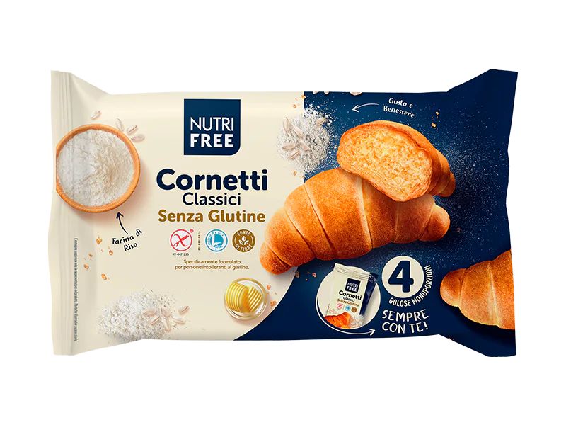 Nutrifree - Cornetti Classici sans gluten - Boutique en ligne Suisse - Senza G