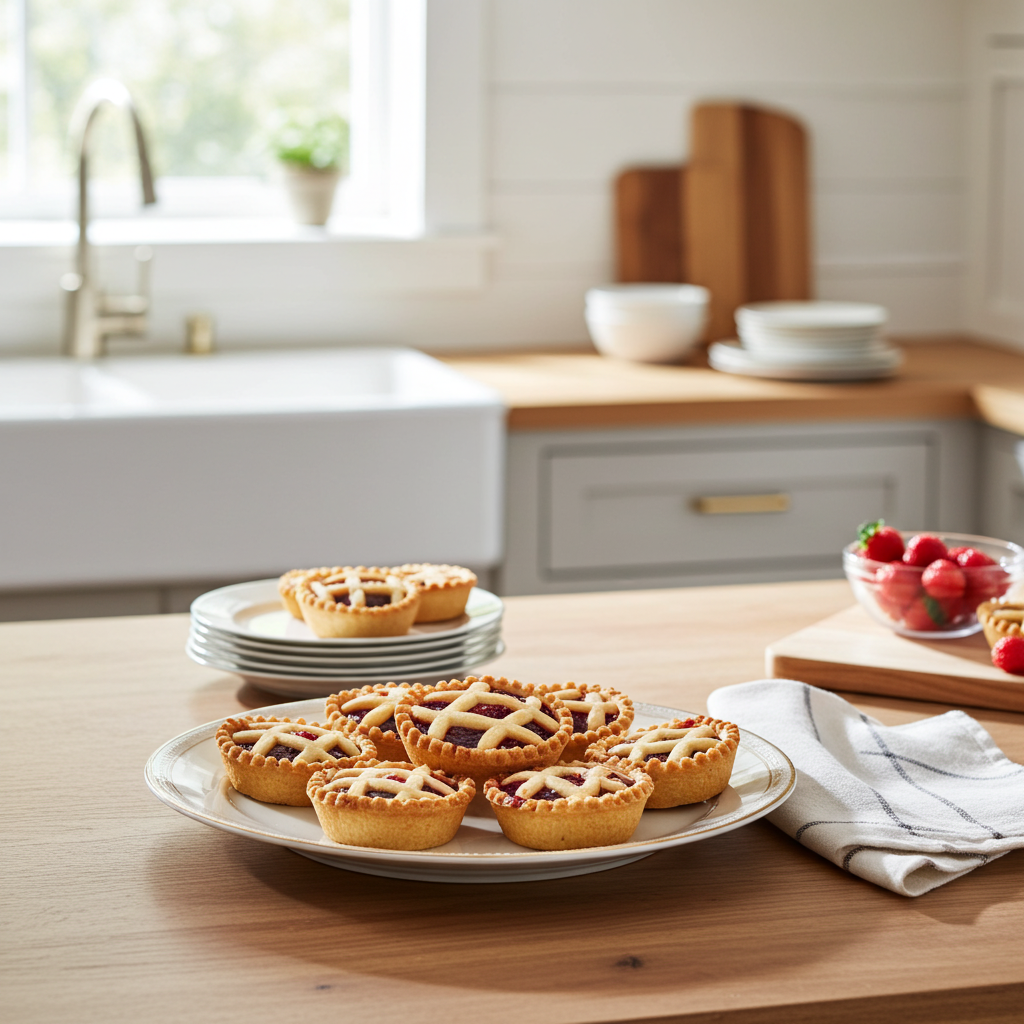 Crostatine aux fruits rouges (200g) sans gluten - Piaceri Mediterranei - Senza G