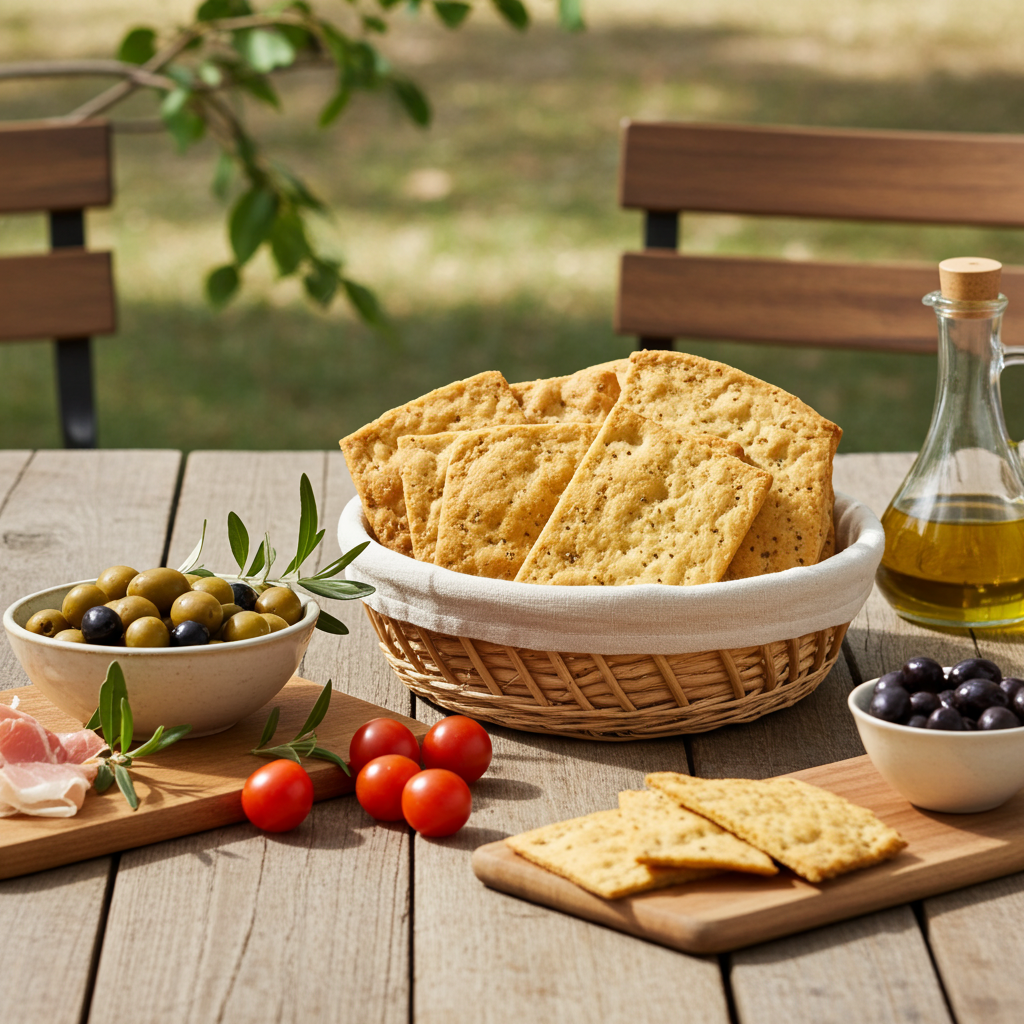 Focaccia Croccante sans gluten (220g) - Graziosi - Senza G
