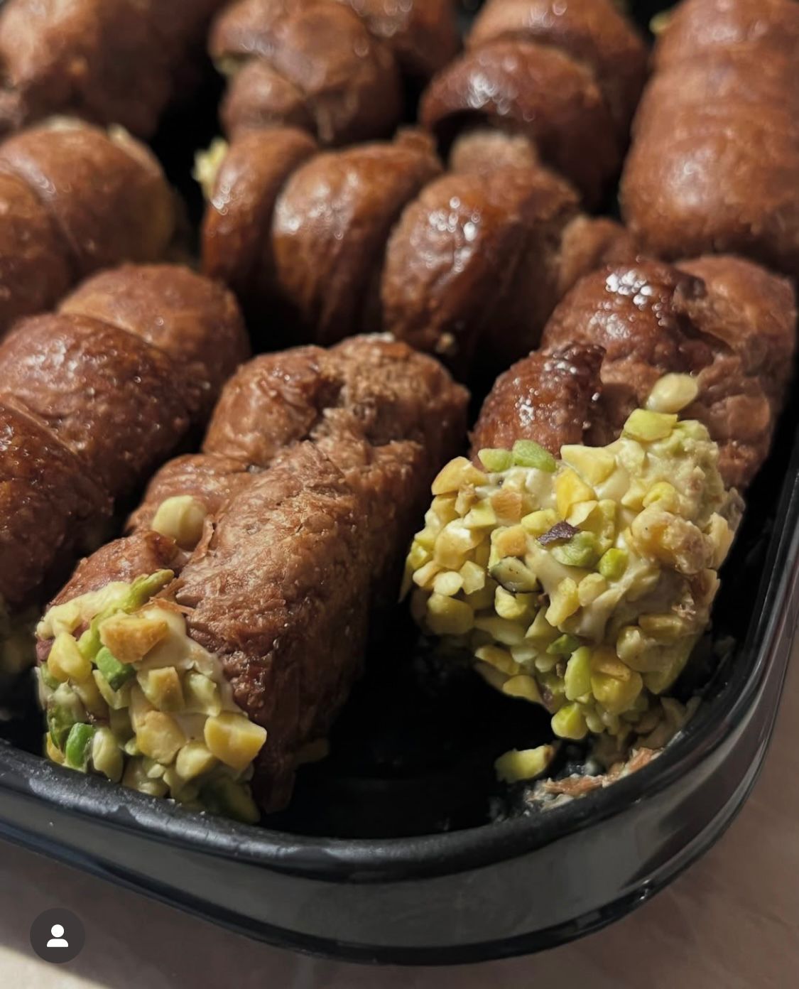 Cannolini a la Creme de Pistache sans gluten - Graziosi - Senza G