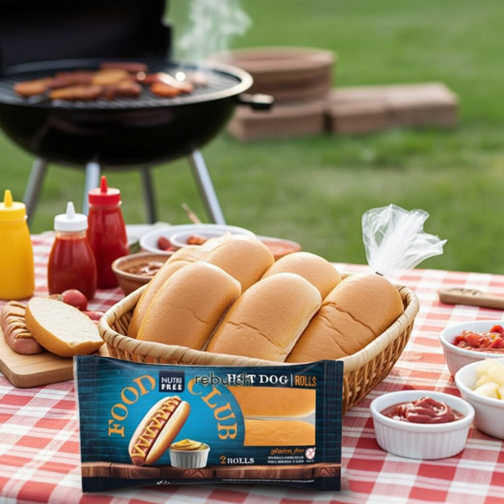 Pain Hot Dog sans gluten (65g) - Nutrifree - Senza G