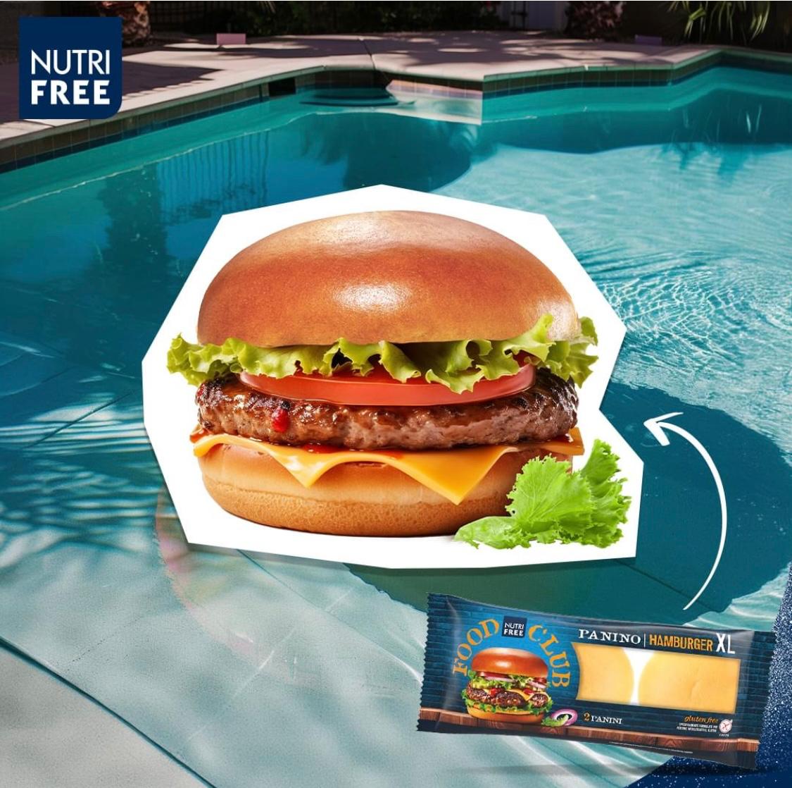 Pain Hamburger sans gluten XL (200g) - Nutrifree - Senza G