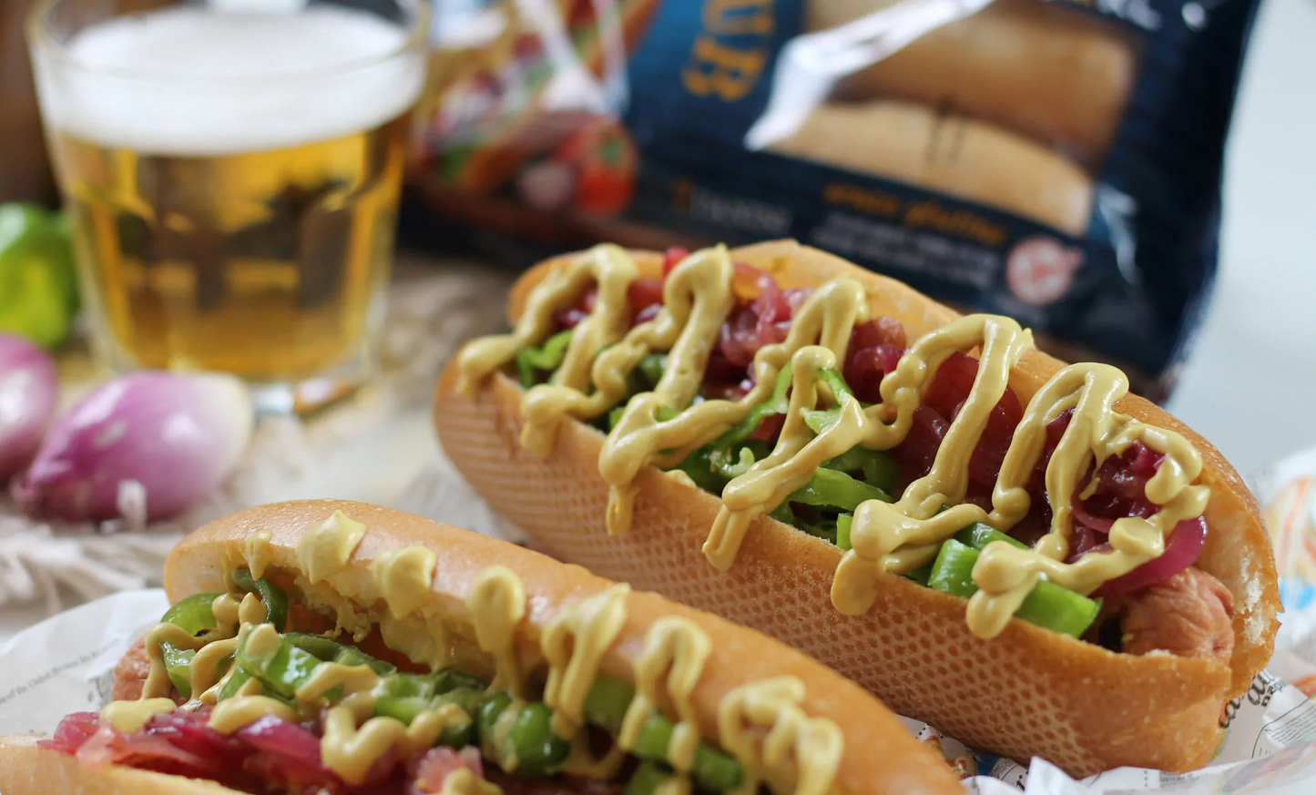 Pain Hot Dog sans gluten (65g) - Nutrifree - Senza G