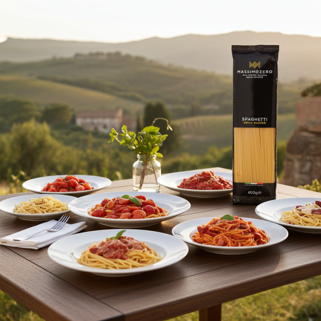 Spaghetti sans gluten Massimo Zero - Goût authentique, 100% italien - Senza G