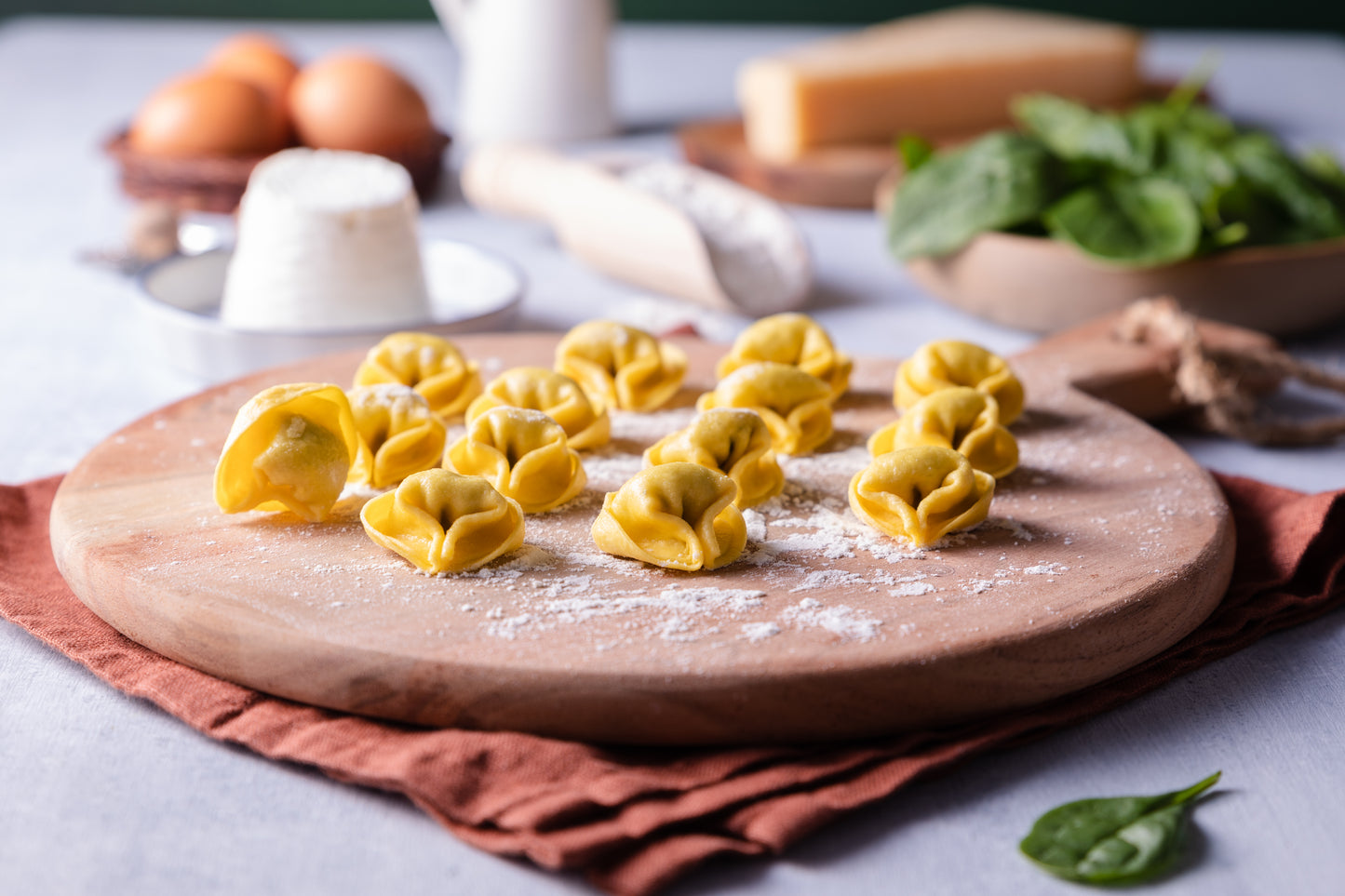 Tortelloni Ricotta et Epinards sans gluten - Piaceri Mediterranei - Senza G