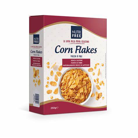 Corn Flakes sans gluten - Flocons de mais 250g - Nutrifree - Senza G