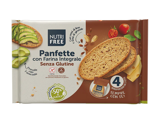 Panfette Integrale sans gluten 340 g (4 x 85 g) - Nutrifree - Senza G