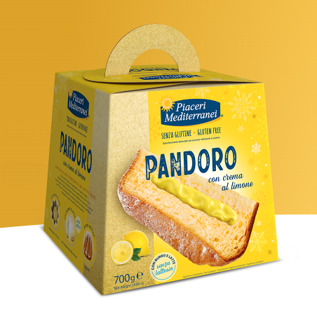 Pandoro a la creme de citron - Piaceri Mediterranei - Senza G