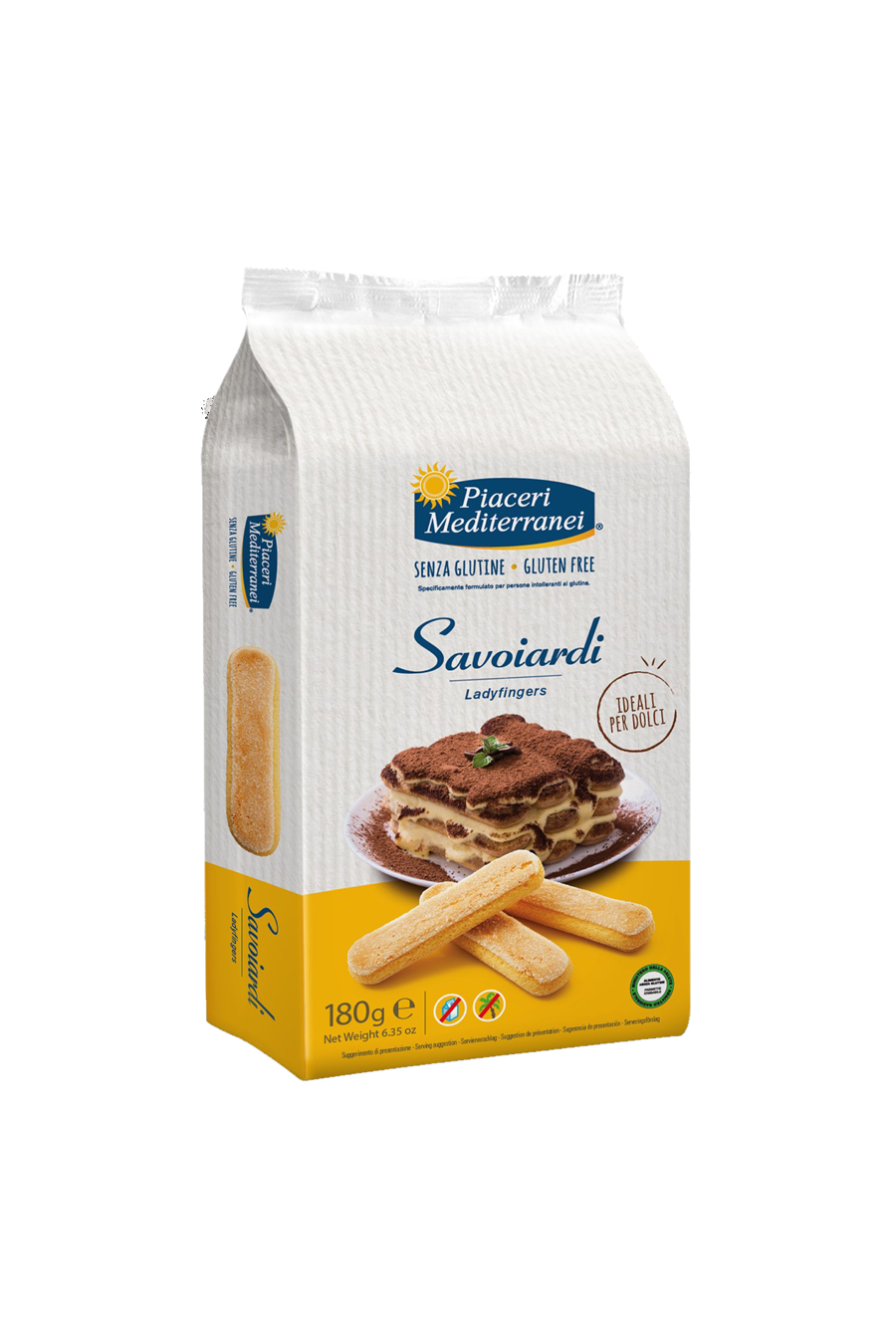 Savoiardi sans gluten - Piaceri Mediterranei - Senza G