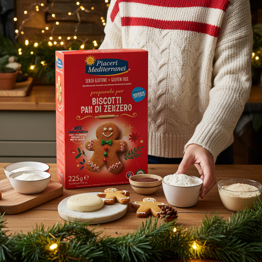 Kit Pain d'épices - L'atelier de Noel sans gluten - Piaceri Mediterranei - Senza G