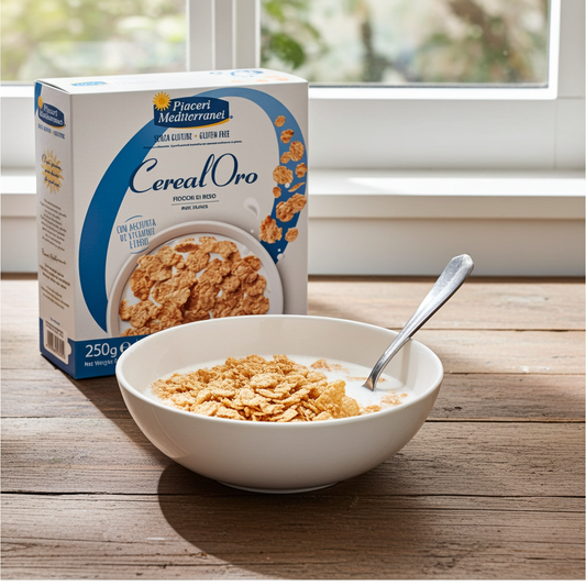 CerealOro flocons de riz (250g) sans gluten - Piaceri Mediterranei - Senza G