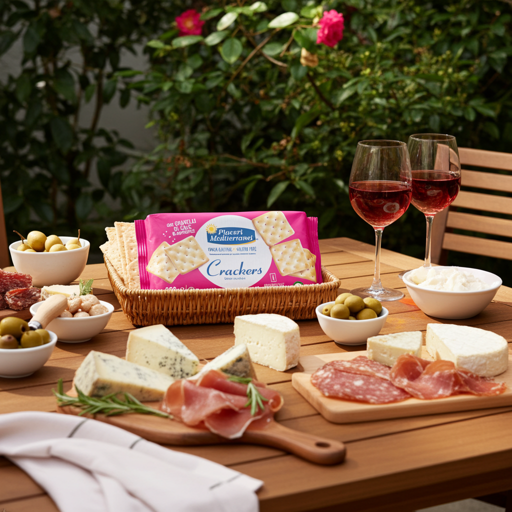 Crackers sans gluten - Piaceri Mediterranei 200 g - Senza G