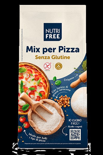 Farine mix pour pizza sans gluten (1 kg) - Nutrifree - Senza G