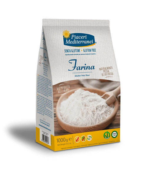 Farine sans gluten 1 kg - Piaceri Mediterranei - Senza G