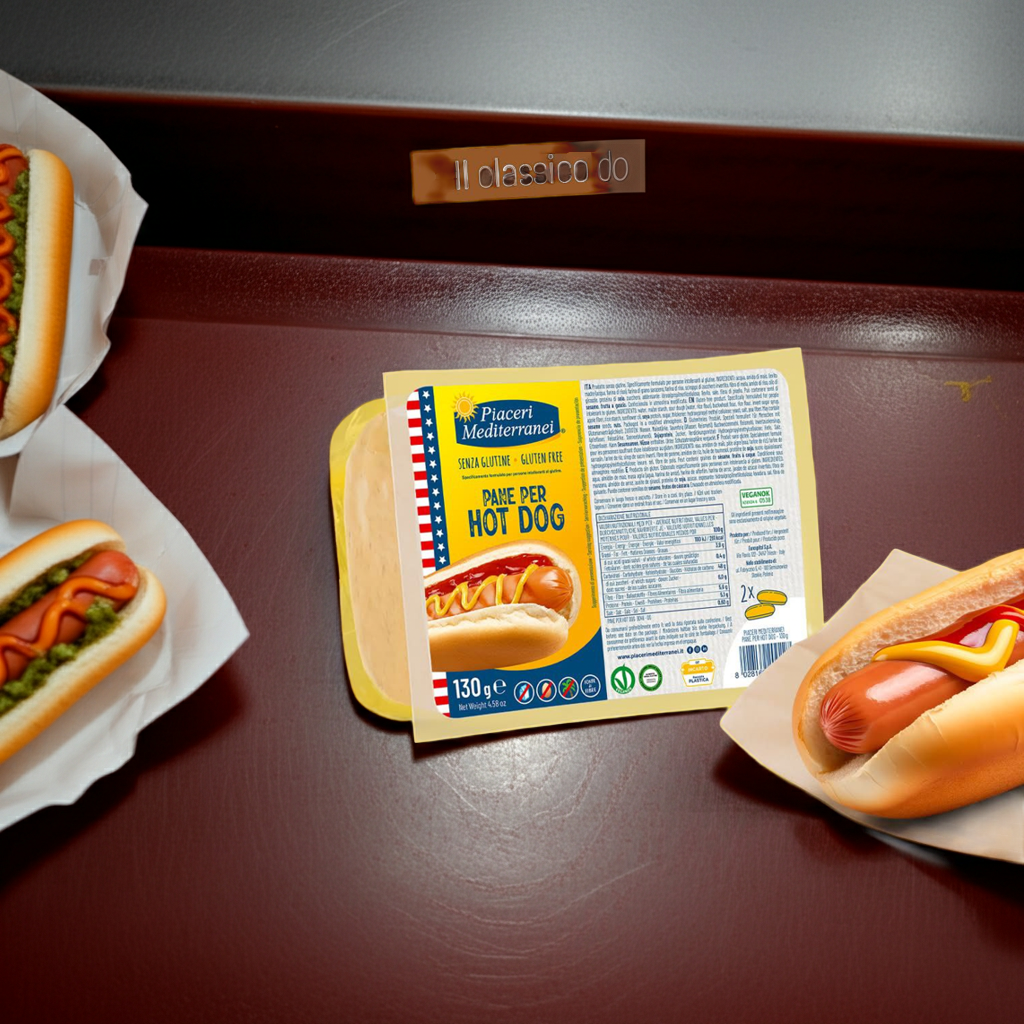 Hot Dog Sans Gluten - Piaceri Mediterranei - Senza G