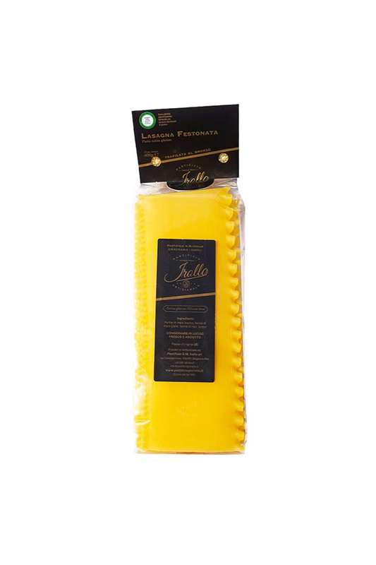 Pates sans gluten - Lasagna Festonata (400 g) - Pastificio Irollo - Senza G