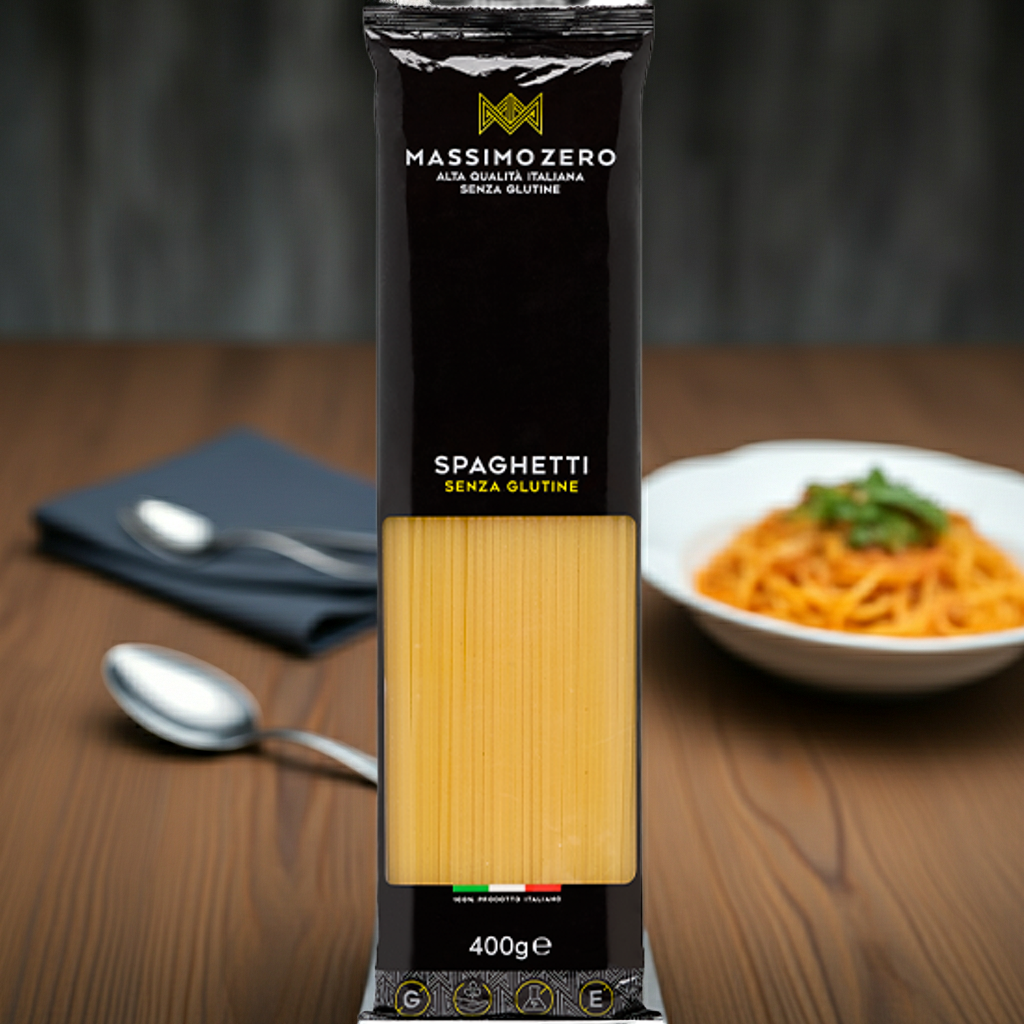 Spaghetti sans gluten Massimo Zero - Goût authentique, 100% italien - Senza G