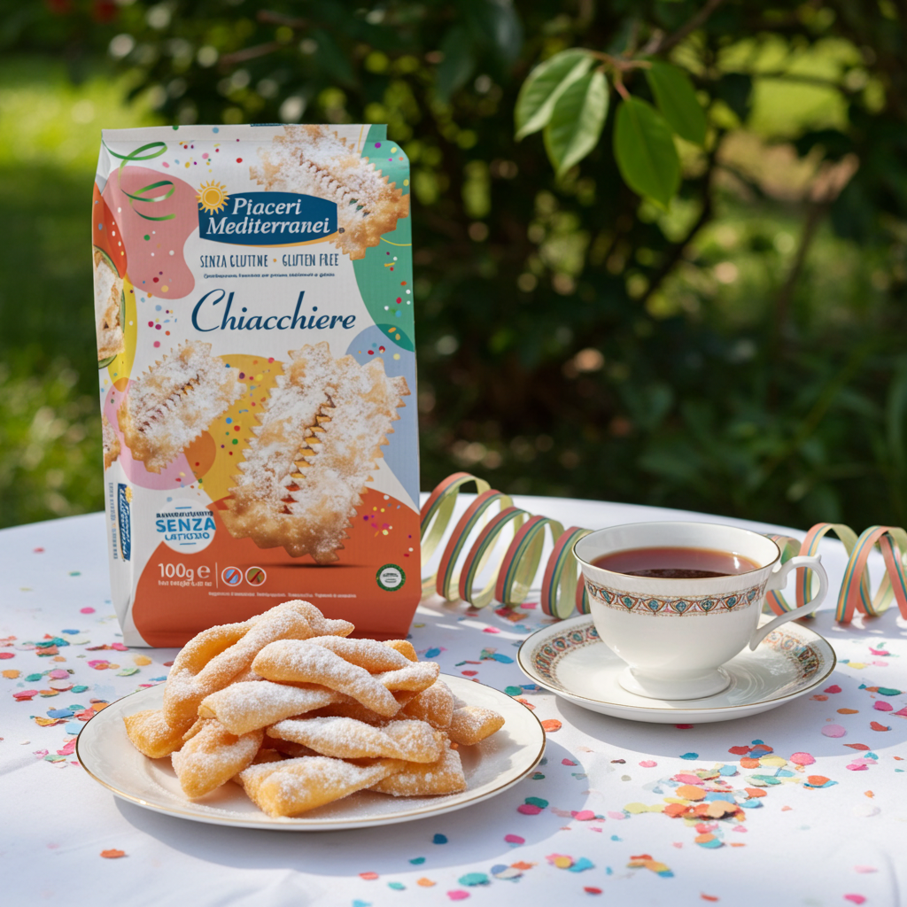 Merveilles de Carnaval sans gluten - Piaceri Mediterranei - Senza G