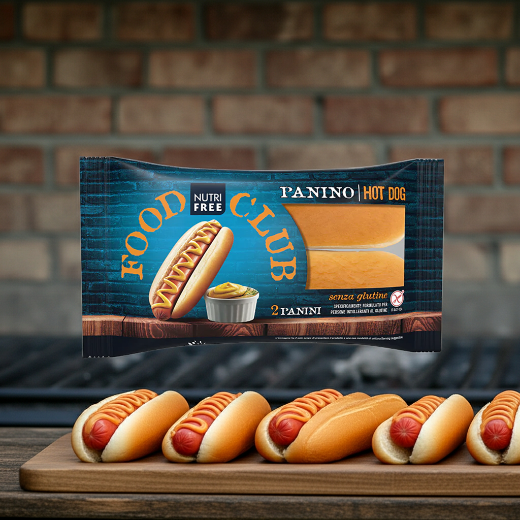 Pain Hot Dog sans gluten (65g) - Nutrifree - Senza G