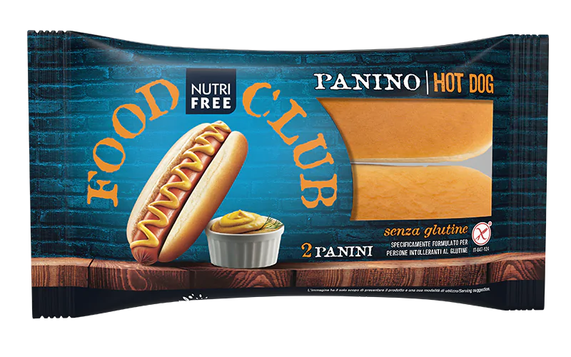 Pain Hot Dog sans gluten (65g) - Nutrifree - Senza G