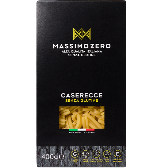 Pates sans gluten - Casarecce 400 g - Massimo Zero - Senza G