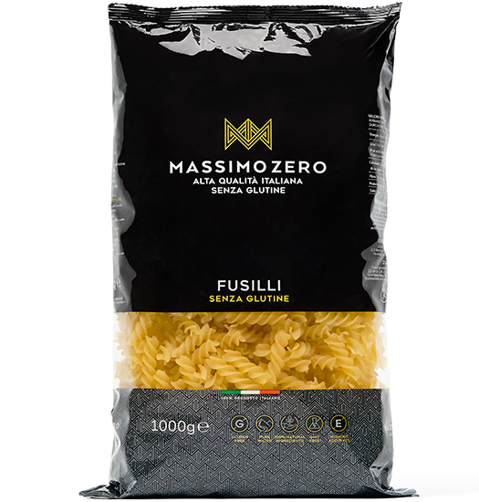 Fusilli sans gluten Massimo Zero – Pates torsadees sans gluten a l’italienne - Senza G