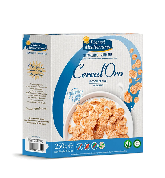 CerealOro flocons de riz (250g) sans gluten - Piaceri Mediterranei - Senza G