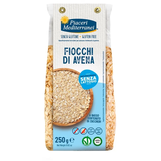 Flocons d'avoine sans gluten - Piaceri Mediterranei - Senza G
