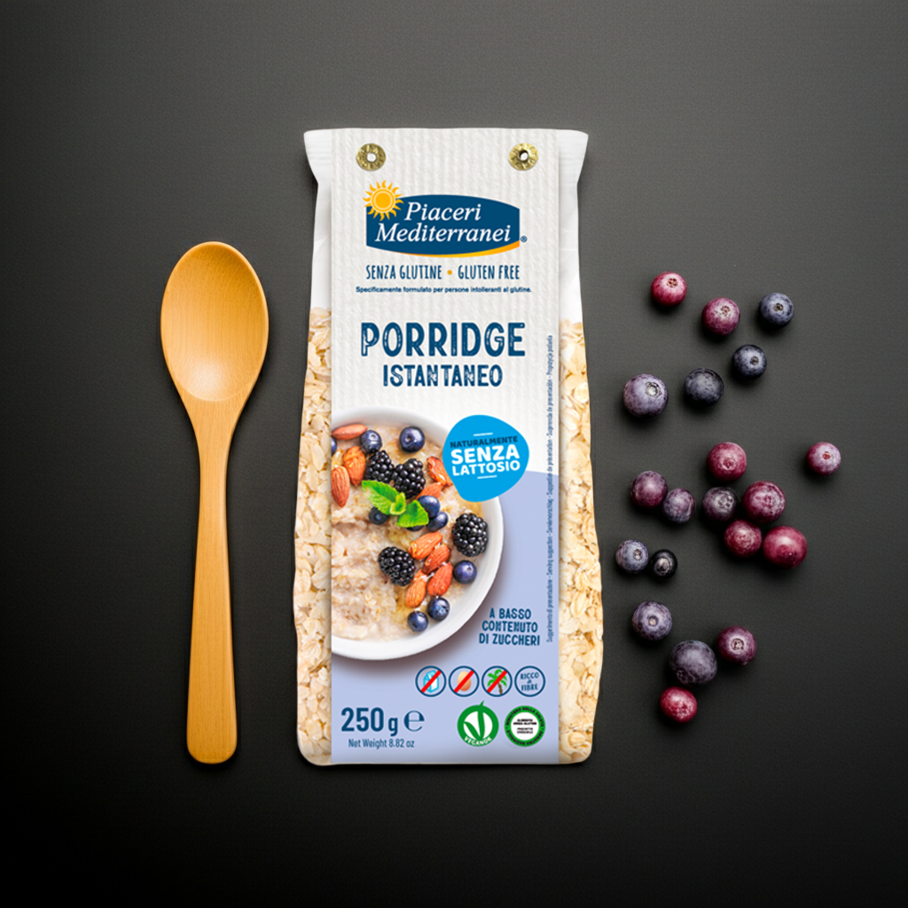 Porridge instantané sans gluten - Piaceri Mediterranei - Senza G