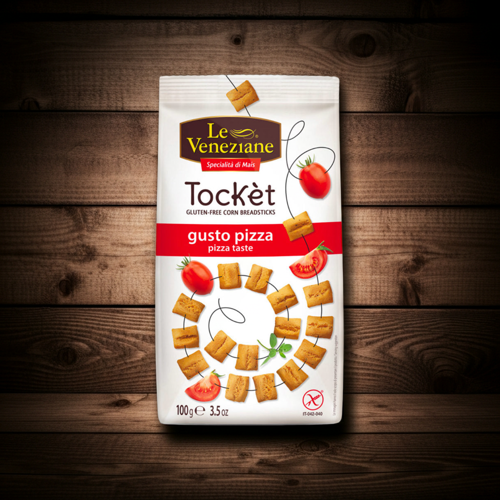 Tocket gusto Pizza sans gluten - Le Veneziane - 100g - Senza G