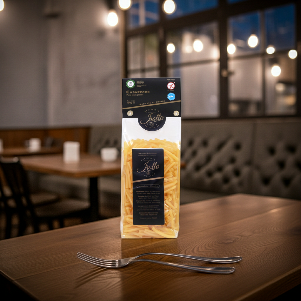 Pates sans gluten - Casarecce (400g) - Pastificio Irollo - Senza G