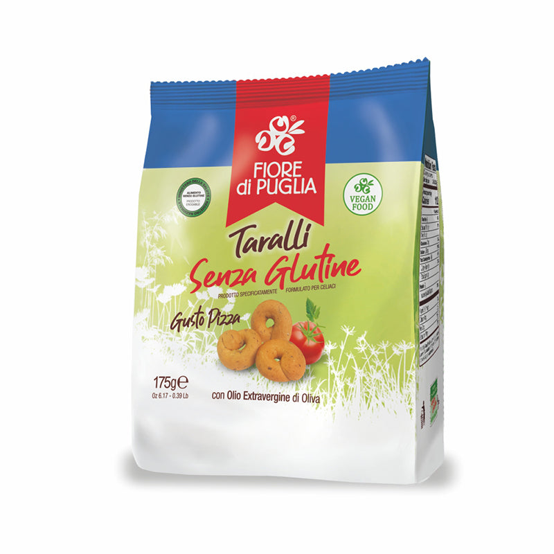 Taralli Pizza sans gluten 175g – Fiore di Puglia Senza G